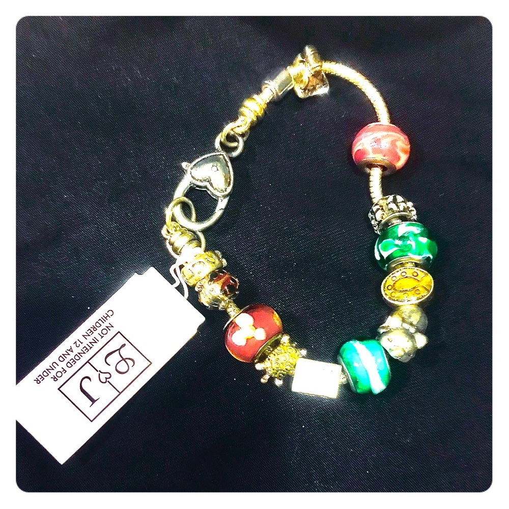 L&J Charm Bracelet